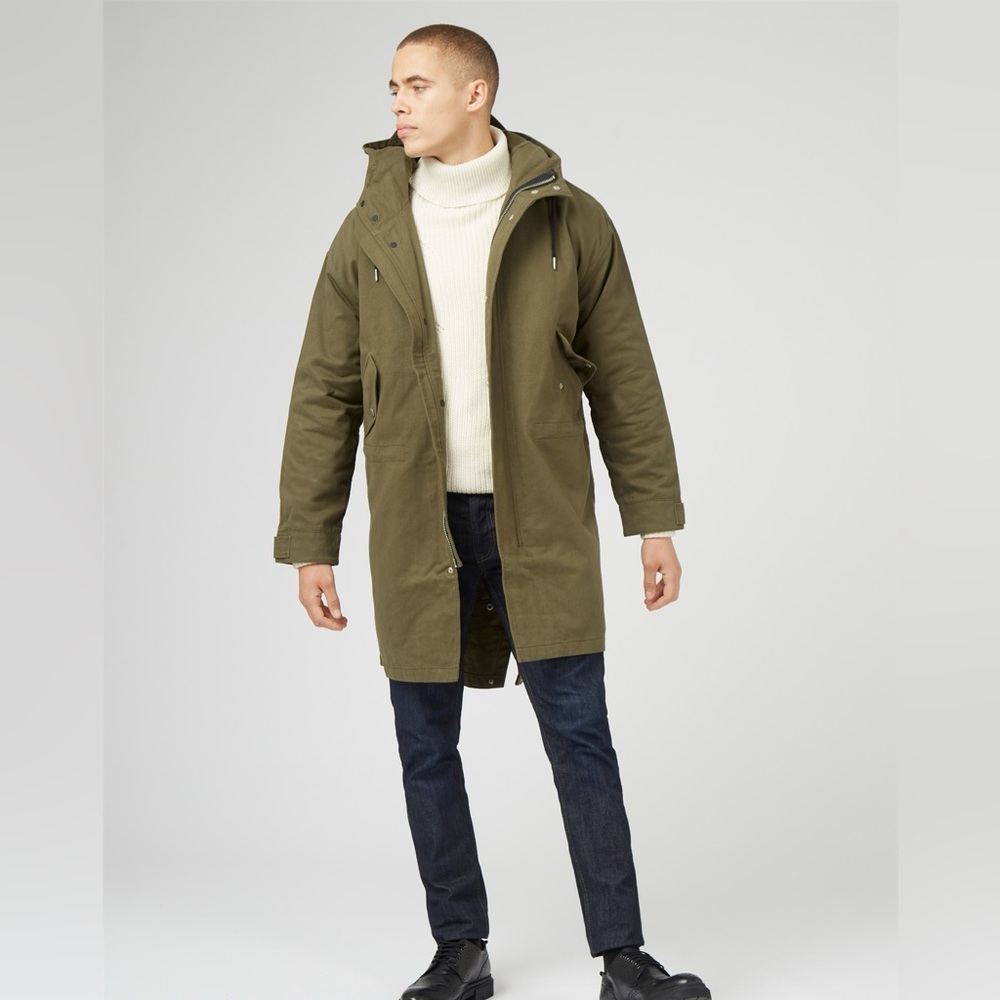 Ben Sherman Fishtail Parka - NWT - Medium
